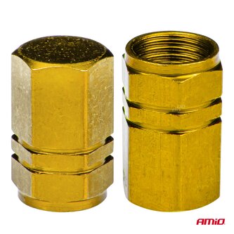 Čepička ventilku hliníková