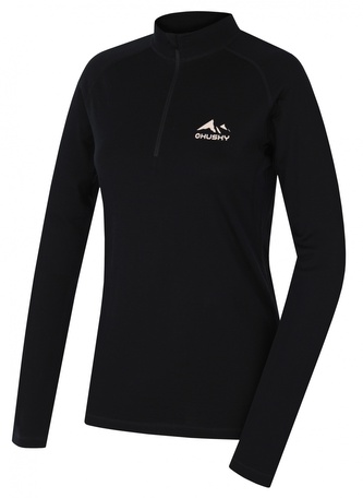 Merino termoprádlo triko Merow Zip L black - L