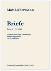 Max Liebermann: Briefe 06
