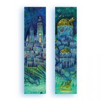 Zakładka kartonowa - Turkusowe Obserwatorium