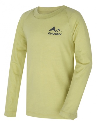 Dětské merino termoprádlo Merbo K light green - 146