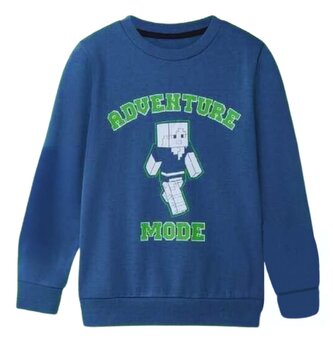 MIKINA  MINECRAFT - velikost 122-128