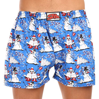 Pánské trenky Styx art klasická guma nadrozměr Vánoce sněhuláci (E1751) 4XL Pánské trenky Styx art klasická guma nadrozměr Vánoce sněhuláci (E1751) 4XL