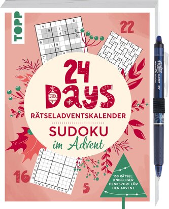 24 DAYS RÄTSELADVENTSKALENDER - Sudoku im Advent