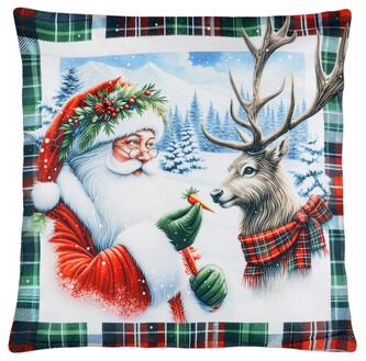 Vánoční polštář WINTER MAGIC motiv I. 40x40 cm Mybesthome Vánoční polštář WINTER MAGIC motiv I. 40x40 cm Mybesthome