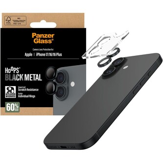 PanzerGlass® Hoops skla Apple iPhone 17/16/16 Plus černé