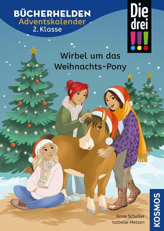 Die drei !!!, Bücherhelden 2. Klasse, Adventskalender, Wirbel um das Weihnachts-Pony