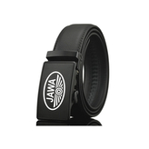 Opasek kožený Striker JAWA nastavitelný 3,5 cm - černý, 130