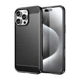 Pouzdro Carbon iPhone 16 Pro Max - černé