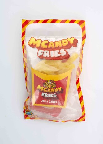 MCandy Fries - želé žvýkačky a tekuté želé kečup 70g