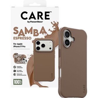 PanzerGlass® CARE Samba kryt s MagSafe Apple iPhone 17 Pro Espresso