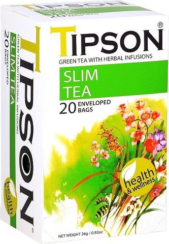 TIPSON Wellness Slim Tea přebal 20x1,3g