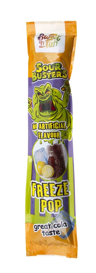Sour buster Freeze Pop single - vodová zmrzlina s ovocnou složkou 50ml