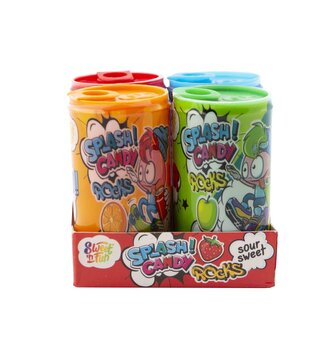 Splash Candy Rocks - plechovka s kyselými kameny 40g