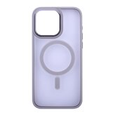 Pouzdro Iron Eye s podporou MagSafe iPhone 15 Pro Max - titanově šedá