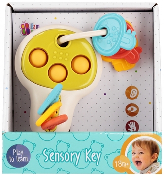 BAM BAM ZAB SENSORYCZNA KLUCZYKI 15X16X10 WB 64
