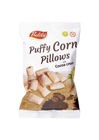 Kukuřičné polštářky s čokoládovou příchutí 70g