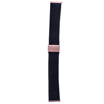 Náhradní kovový řemínek pro AirFlex3 Rizz It! 20mm - černo-zlatý