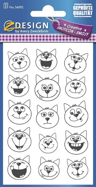 Naklejki papierowe - Pyszczki