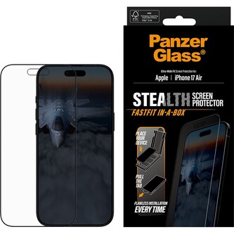 PanzerGlass® Stealth sklo Apple iPhone Air s bezprašným aplikačním boxem