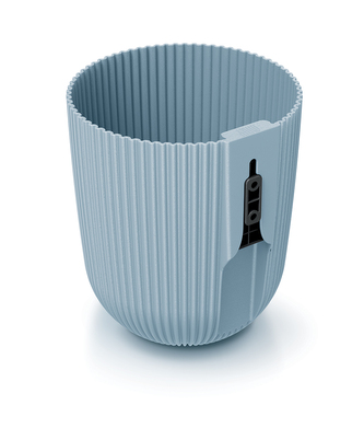 Květináč MILLY WALL 14,6 cm - barva: světle šedá