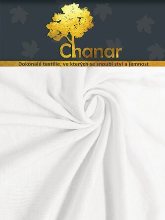 Prostěradlo Jersey Standard 160x200 cm bílá