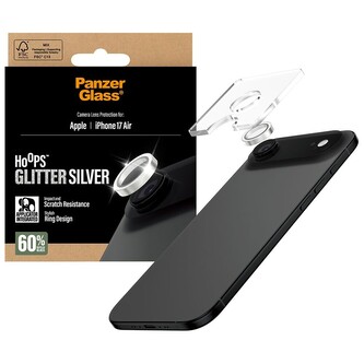 PanzerGlass® Hoops skla Apple iPhone Air třpytivě stříbrné