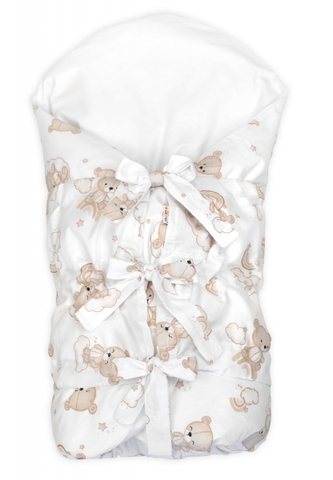 Náhradní povlak, potah bavlna na retro zavinovačku - Malý Medvídek