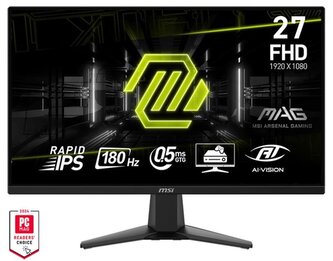 MSI MAG 275F 27" IPS FHD 180Hz 0,5ms Black 2R