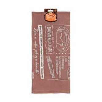 Ścierka z przepisem na cynamonki