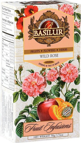 BASILUR Fruit Wild Rose nepřebal 25x2g