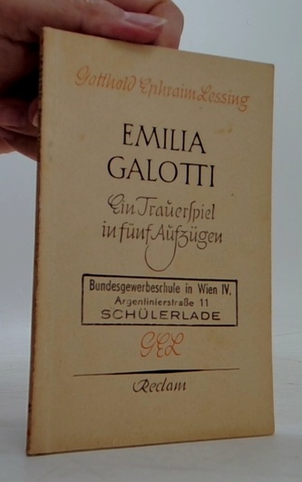Emilia Galotti: Ein Trauerspiel in fünf Aufzügen