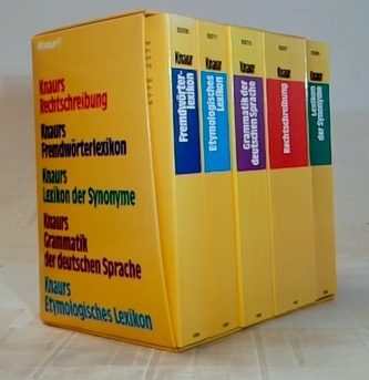 Knaurs kompaktes Wissen über die deutsche Sprache in 5 Bänden