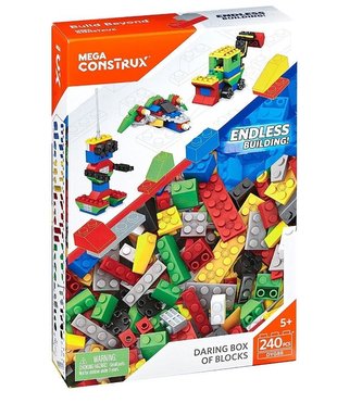 Klocki Mega Construx mix budowlany 240 el DYG88