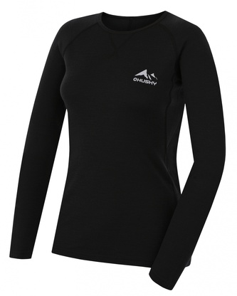 Merino termoprádlo triko Mertee L black - XL