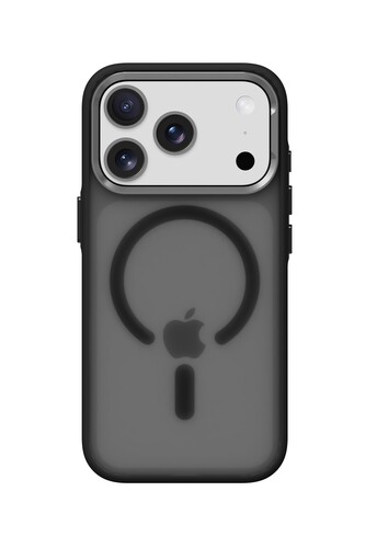 Pouzdro Matte Frame s podporou MagSafe iPhone 17 Pro - černé Pouzdro Matte Frame s podporou MagSafe iPhone 17 Pro - černé