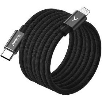 Lightning kabel YENKEE YCU MAGNETIC 01 BK