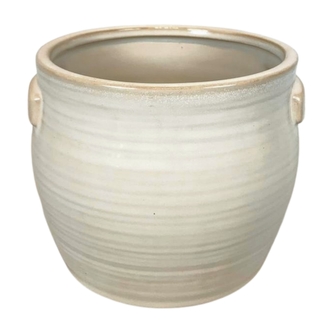 Keramický bílý džbán 14,8 cm