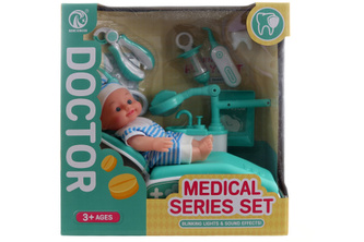 Sada zubař s panenkou