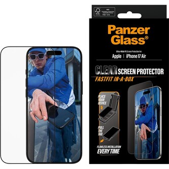 PanzerGlass® Ultra-Wide Fit sklo Apple iPhone Air s bezprašným aplikačním boxem