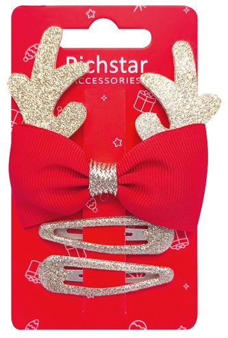 Vánoční set sponek do vlasů 3 ks