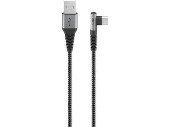 Kabel GOOBAY 64655 USB/USB-C 0,5m Space Grey/Silver