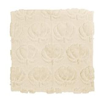 Poszewka na poduszkę 3D. Biała