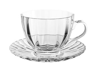 SKLENĚNÝ ŠÁLEK S PODŠÁLKEM SORRENTO 250ML