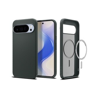 Spigen Liquid Air MagSafe kryt Google Pixel 10 Pro XL zelený