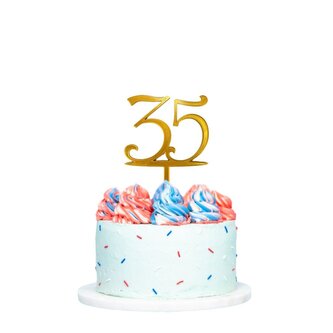 Číslo 35 Fialová