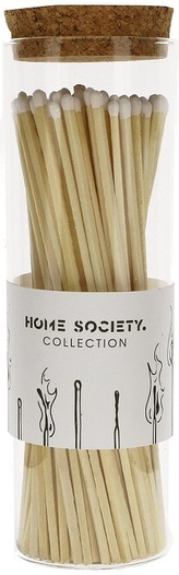 Zápalky Dawson XL Nature ve skleněné dóze