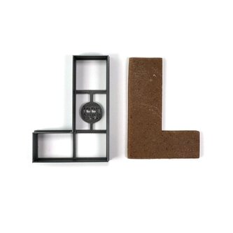 Písmeno L (10cm) vykrajovátko/formička Písmeno L (10cm) vykrajovátko/formička
