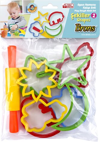 modelovací sada tvořítek s válečkem BR-474