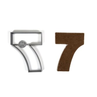 Číslo 7 (11cm) vykrajovátko/formička Číslo 7 (11cm) vykrajovátko/formička